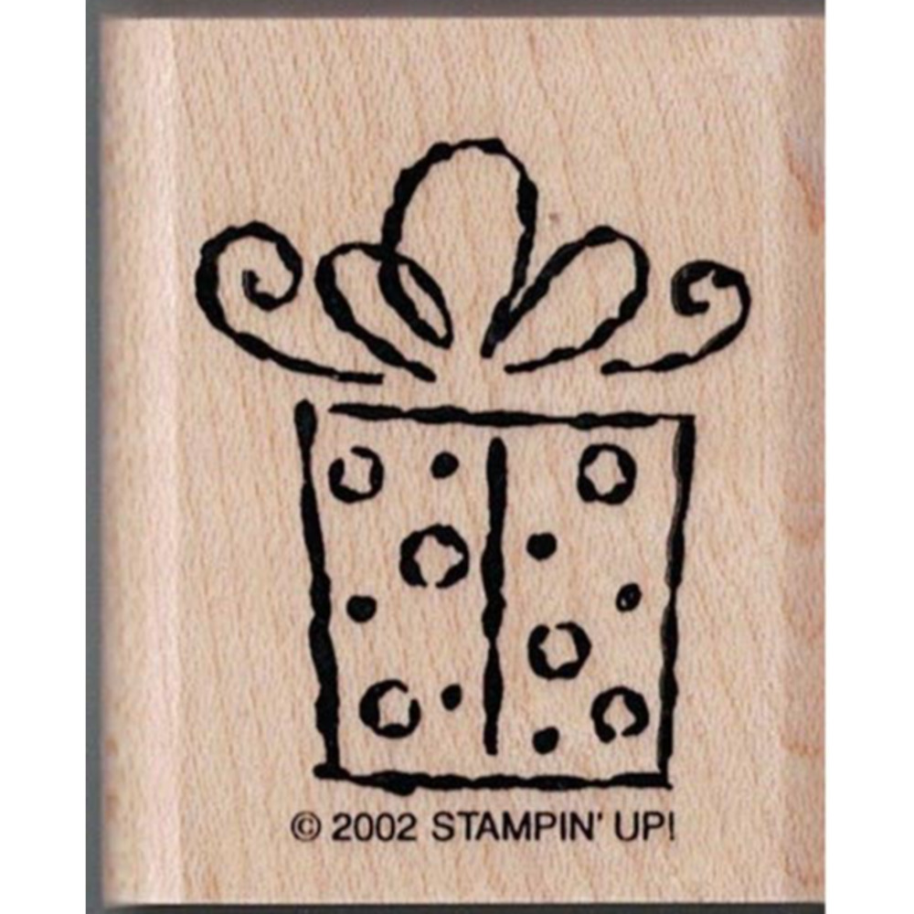 2002 Stampin' Up! Lot of 4 Hardwood Backed Pink Rubber Stamps - Picture 2 of 7